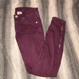 True Religion Plum Colored Pant